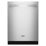 Whirlpool 24-Inch Top Control Dishwasher with Total Coverage Wash and Auto Open Air Dry In Fingerprint Resistant Stainless Steel