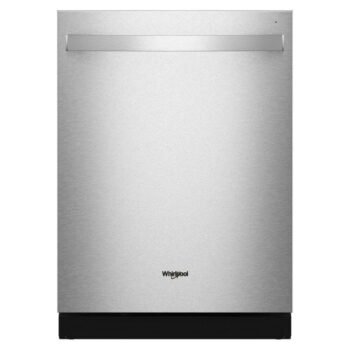 Whirlpool 24-Inch Top Control Dishwasher with Total Coverage Wash and Auto Open Air Dry In Fingerprint Resistant Stainless Steel