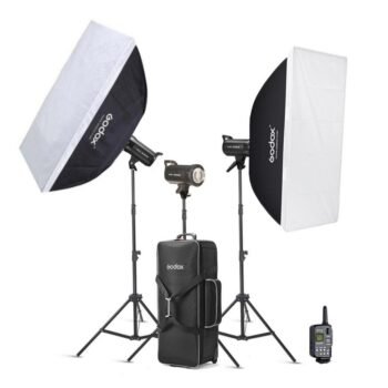 Godox SK300II-V Studio Flash Monolight 3-Light Kit 300 1 Second