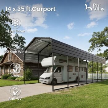 Phi Villa Metal RV and Camper Carports