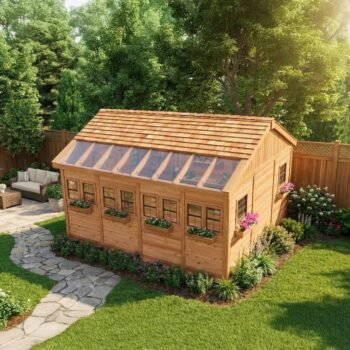 Outdoor Living Today Sunshed Garden Shed