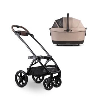 Tavo Pets Maeve iso6X Wind Pet Car Seat & Roscoe Trek Stroller