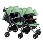 Zoe Tribe: Compact Quad Stroller Forest