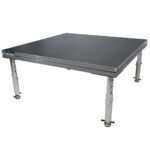 ProX XSU-4X4 StageOne 4' ft Portable Stage with Telescoping Legs Platform