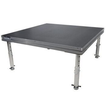ProX XSU-4X4 StageOne 4' ft Portable Stage with Telescoping Legs Platform