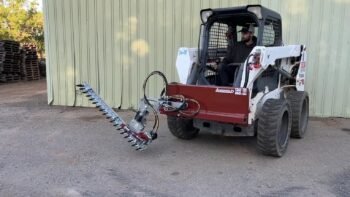 Agrishield Pro-Cut Hydraulically Driven Sickle Bar | Quick Attach Mount | Cut Length 42", 54", 66" & 90" | 3-11+ GPM | For Skid Steers, Tractors,
