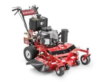 Worldlawn WY32S11HDE Honda Electric Start Recoil Backup Gas Self Propelled Walk Behind Mower