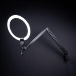Minerva Beauty Aura LED Ring Light on Flexible Arm Great for social media!