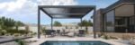 D Aluminum Pergola Purple Leaf