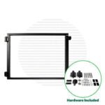 Cable Bullet, Signature Classic Gate, Flat 36" Height Width Stainless And Aluminum