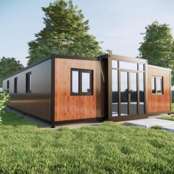 Custom 20ft 40ft Fully Equipped Modern Design Prefab Tiny Home Expandable Mobile Prefabricated House
