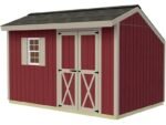 Best Barns Aspen 8 x 12 Wood Shed Kit
