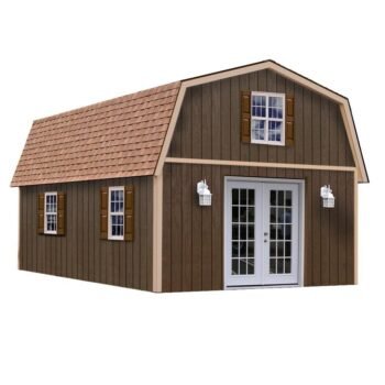 Best Barns Camp Reynolds 16x32 Wood Shed