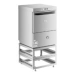 MainStreet Equipment HTUC High-Temperature Undercounter Dishwasher with 10" Adjustable Stand - 208/240V, 1 Phase