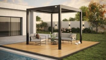 Hansø Horizon Smart Motorized Pergola 10’ x 13’