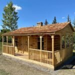 Farmhouse Western Red Cedar Wood Storage Shed Cedarshed