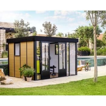 Palram Canopia 9x12 Copenhagen Garden Office/Studio Kit