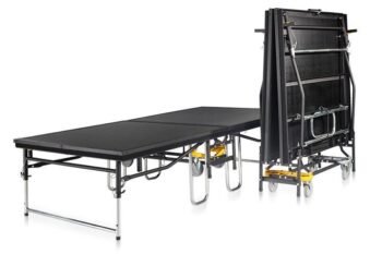 Mobile Folding 8' X 4' Stage Section (In Polypropylene Finish)