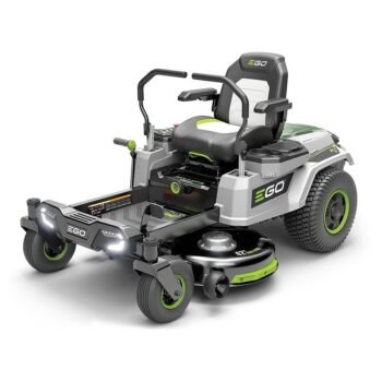 EGO POWER 42′′ Power+ Z6 Zero Turn Lawn Mower w/ (4) 10.0 Ah Batteries & 1600W Charger