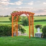 Roman Arch Arbor 3' x