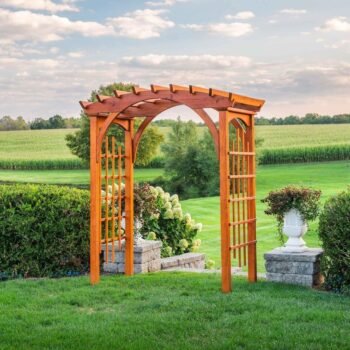 Roman Arch Arbor 3' x