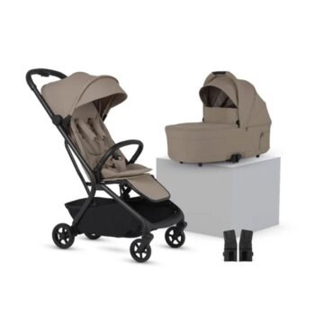 Silver Cross Nia Compact Stroller + Folding Bassinet Bundle