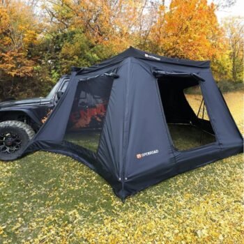 Openroad 270 Freestanding Awning for Camping, Passenger / Awning with Sidewalls