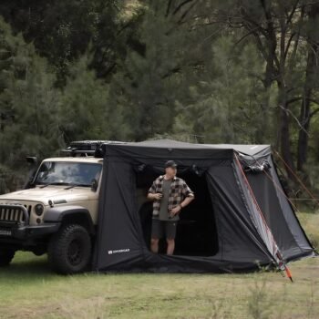 Openroad 270 Freestanding Awning for Camping, Driver / Awning with Sidewalls