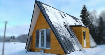 A-Frame with One Dormer 12x20 3-Season Pre-Cut Kit