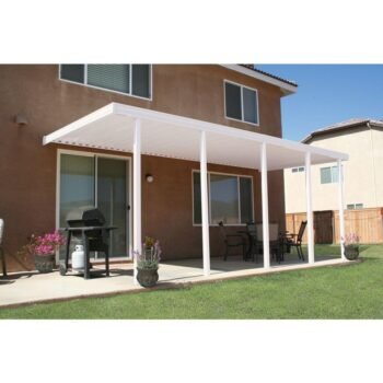 Integra 8 ft. White Aluminum Frame Patio Cover
