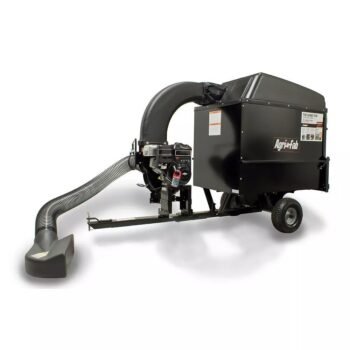 Agri-Fab 32 cu ft Hard Top Mow-N-Vac Tow Behind Lawn Vacuum